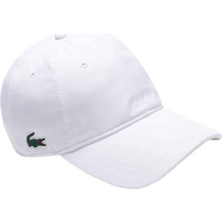 Lacoste Καπέλο Jockey Υφασμάτινο Λευκό 3RK2662-001