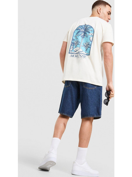 McKenzie Vacay Ανδρικό T-Shirt MCKTM17183329 CREAM