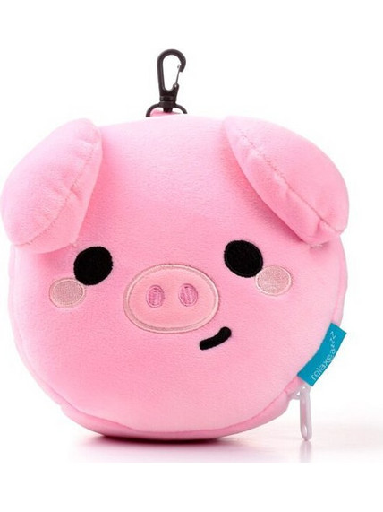 Puckator Relaxeazzz Plush Cutiemals Μαξιλάρι Ταξιδιού- Μάσκα Ματιών Oscar The Pig (CUSH355)