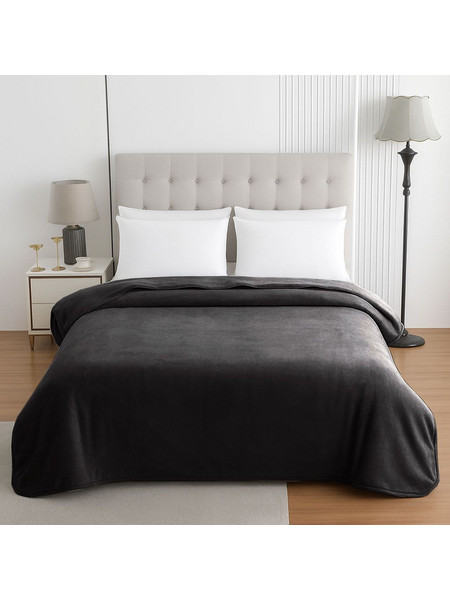 Κουβέρτα Le Blanc Βελουτέ 550gr Μονή 160x220