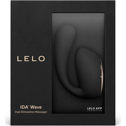 LELO Ida Wave Κλειτοριδικός Δονητής για Ζευγάρια με App Control Μαύρος