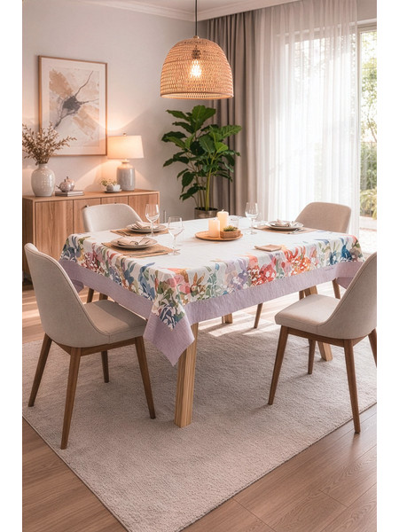 Saint Clair Τραπεζομάντηλο Τετράγωνο Αλέκιαστο 145x145 TP.EASTER 23