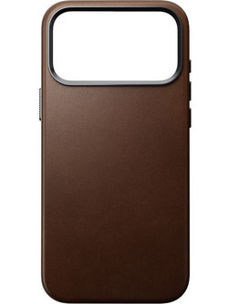 Nomad Traditional Leather Brown θήκη για iPhone 17 Pro Max