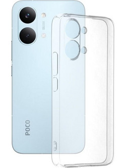 Techsuit Clear Silicone Back Cover Transparent (Xiaomi Poco X8 Pro Max)