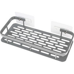 HOME USE HOME USE ράφι τοίχου HUH-0161, αλουμινίου, 30x5x13cm, ασημί