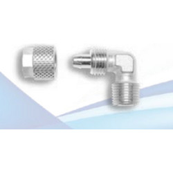 Steel Elbow QF to Male 1/8" 4 x 6