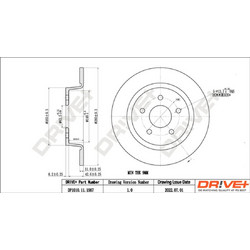 Dr!ve+ Δισκόπλακα - DP1010.11.1567