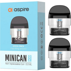 Aspire Minican Top Fill 0.8ohm 3ml Cartridges 2pcs