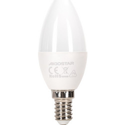 Λαμπτήρας LED E14 C37 4.9W 6500K Ψυχρό Φως Dimmable Aigostar