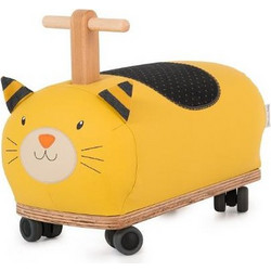 Moulin Roty Όχημα με Ρόδες Γάτος Ξύλινη Περπατούρα Ride On