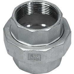 Inox Μαστός Σύνδεσης Θηλυκό - Θηλυκό 3/8" 316