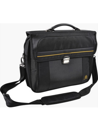 ΤΣΑΝΤΑ *2 ΘΕΣΕΩΝ ΜΕ ΦΕΡΜΟΥΑΡ ΓΙΑ LAPTOP 15.6, (ΜΕΓ. 43X37X10CM) ΧΡΩΜΑ ΜΑΥΡΟ EXAC