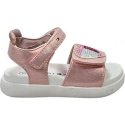 Tommy Hilfiger Παιδικά Πέδιλα για Κορίτσι Ροζ Χρυσά T1A2-32752-1367-341