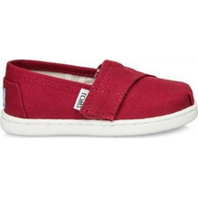 Παιδικές εσπαντρίγιες Toms 10010533 Κόκκινες εσπαντρίγιες Toms