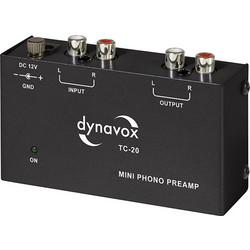 Dynavox TC20 Black - Προενισχυτής phono