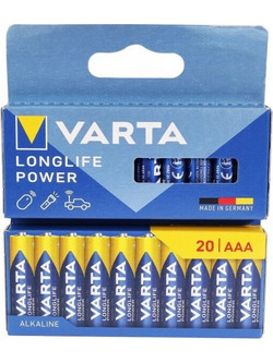 Varta Longlife Power AAA 20τμχ