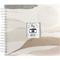 Hama Watercolor brown 7604 28x24 50 white Pages Spiral-Album