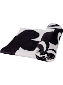 CL CL26-440 CL Πετσέτα θαλάσσης 70x140εκ Black & White Bloom