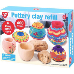 Playgo Πηλός Pottery Clay Refill 600gr