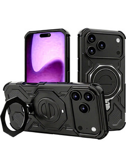 Techsuit Carbon Shield Pro Θήκη Σκληρή Black (iPhone 17 Pro Max / 18 Pro Max)