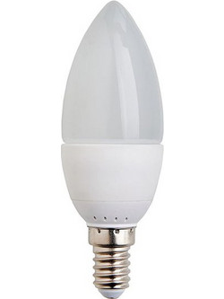 Big Solar Κεράκι E14 7W 3000K LED Λάμπα