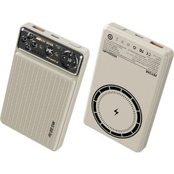 Wekome WP-29 Wireless Magsafe Power Bank 10000mAh 15W με Θύρα USB-A & Θύρα USB-C Grey