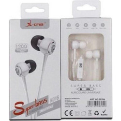 X-one K016 Handsfree In-Ear 3.5mm White