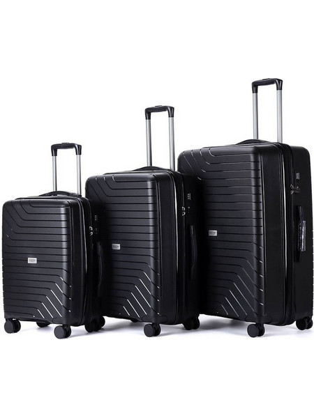 Lavor 1-604 Σετ Βαλίτσες 3τμχ Μαύρες