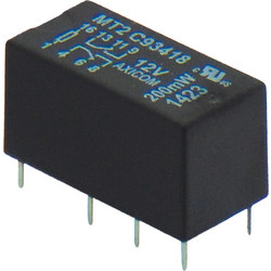 RELAY SUBMINIATURE 2P 24V DC 1.25A C93419 TYC