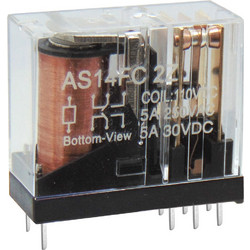 RELAY MINI 2P 110 VDC 5A AS14FC RGN