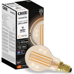 Smart λάμπα Calex E14 P45 με ζεστό λευκό WiFi (Tuya)