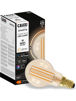 Smart λάμπα Calex E14 P45 με ζεστό λευκό WiFi (Tuya)