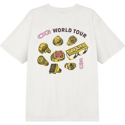 GRIMEY THE OG TOUR CLASSIC FIT TEE GAC804-OWHT Εκρού
