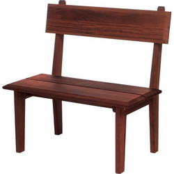 Ξύλινο Παγκάκι 3 Θέσεων ,89 x 55 x 89(h)cm ,Kwilla Lianos HERON BACK BENCH