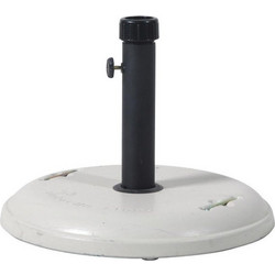 Λευκή Τσιμεντένια Βάση Ομπρέλας 22Kgr , 48cm Lianos TH22W