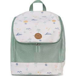 Saro Αδιάβροχο Τσαντάκι Backpack με Δίχτυ Good Vibes