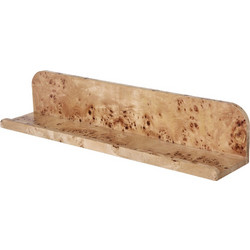 Artekko Burl Ράφι Επιτοίχιο MDF Φυσική Απόχρωση (60x12x12)cm