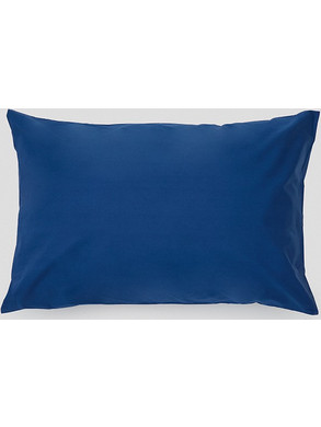 Βαμβακερή Blue Navy Μαξιλαροθήκη Περκάλι Zonar 50x70cm 50x70cm Μπλε Navy