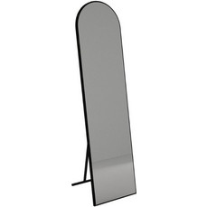 Καθρέπτης δαπέδου - τοίχου Agalu Μegapap χρώμα sencron black 40x150εκ