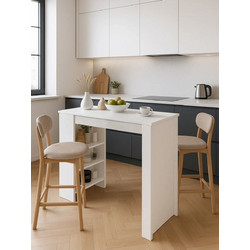 Stewe Home Γραφείο Λευκό 120x51.6x101.8cm STE-002600-P2600