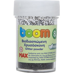 BOOM ΧΡΥΣΟΣΚΟΝΗ ΒΙΟΔΙΑΣΠΩΜΕΝΗ 8G ΜΑΥΡΟ MTJF-2H24PBTBL