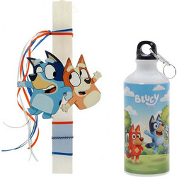 Bellissimo Λαμπάδα Αρωματική Bluey & Bingo Σετ