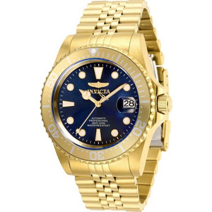 Invicta Pro Diver Ανδρικό Ρολόι Αυτόματο με Χρυσό Μεταλλικό Μπρασελέ 30097 Invicta Pro Diver Ανδρικό Ρολόι Αυτόματο με Χρυσό Μεταλλικό Μπρασελέ 30097
