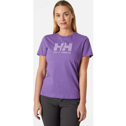 HELLY HANSEN Κοντομάνικη Μπλούζα W HH LOGO T-SHIRT PURPLE