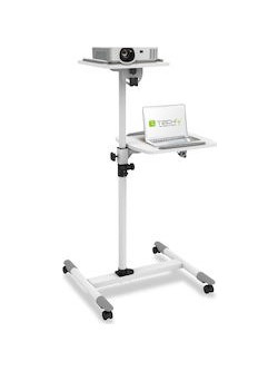 Techly Universal Trolley for Notebook / Projector, White ICA-TB TPM-6