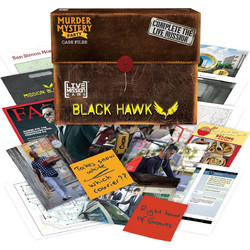 University Games Murder Mystery Party Case Files Black Hawk Live Mission Επιτραπέζιο Παιχνίδι