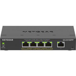 Netgear GS305EPP Managed L2 Switch με 4 Θύρες Ethernet 1Gbps
