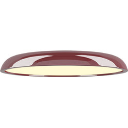 Sunlight Mia - Πλαφονιέρα Led Μεταλλική Βυσσινί Φ60 Εκ. - Dimmable