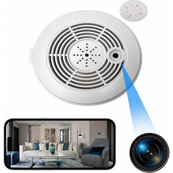 Κρυφή Κάμερα SC02 WiFi Ανιχνευτής Καπνού Full HD 1080P με Μπαταρία & Εφαρμογή