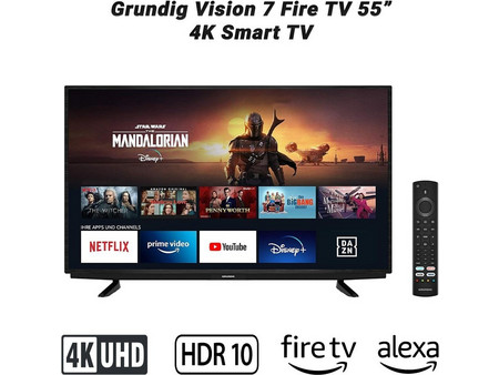 Grundig Vision 7 Smart Τηλεόραση 55" 4K UHD LED HDR (2020)